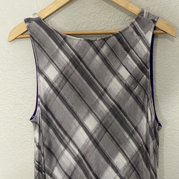 SIMPLY VERA Maxi Dress | Purple and Gray | Large - Picture 8 of 12